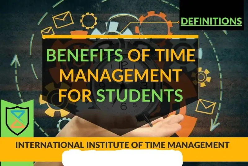 benefits of time management for students