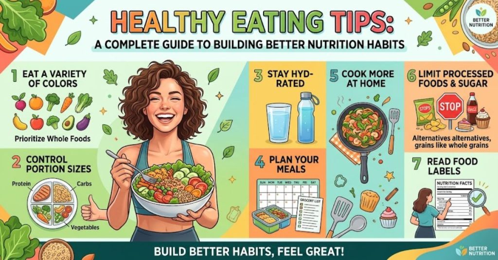 Healthy Eating Tips: A Complete Guide to Building Better Nutrition Habits healthy eating tips a complete guide to building better nutrition habits